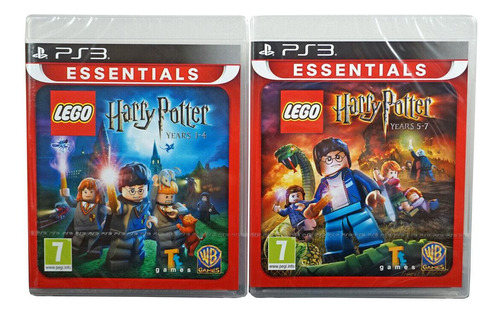 Set 2 Videojuegos Lego Harry Potter Play Station 3