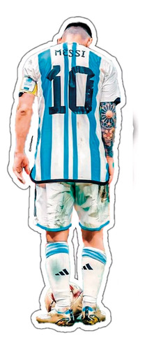 Gigantografía Messi Copa Del Mundo Tamaño Real Max. Calidad