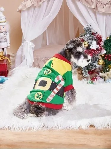 Polera Navidad Para Perros Gatos Conejos