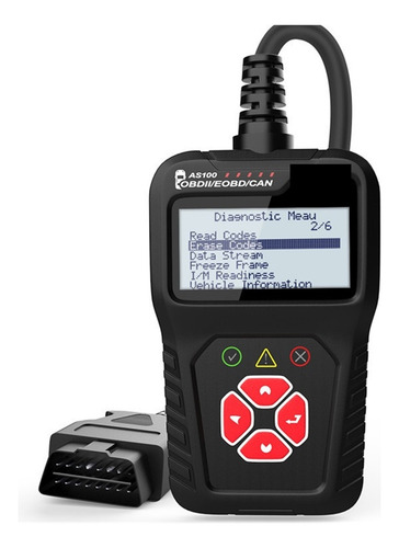 Lector De Códigos De Coche As100 Obd2 Escáner Obd2