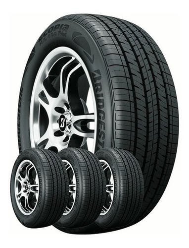 Kit 4u 225/55 R19 99h Ecopia H/l 422 Plus Bridgestone