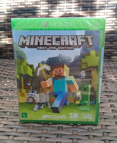 Jogo Minecraft Xbox One Microsoft Mídia Física Novo Lacrado