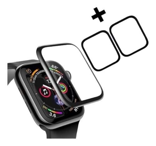 Kit 3 Película P/ Smartwatch Iwo W27pro W37 Dt7 X8 Max 45mm