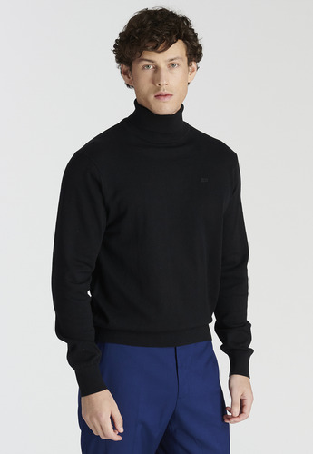 Sweater Arganza Heritage Negro Fw25 Newman