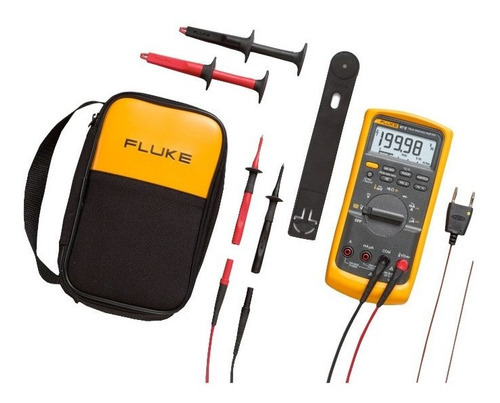 Multímetro digital de 1000 V y accesorios del kit Fluke 87-5/e2