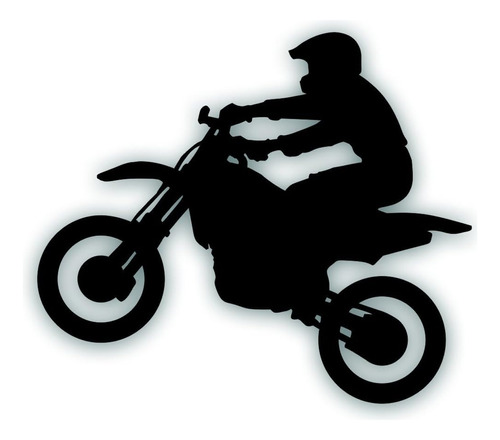 Calcomanía Para Motocicleta  Motocross Trail Rider Dirt Bik