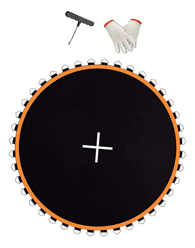 Alfombrilla Para Trampolín, 10 Pies Con 64 Hebillas