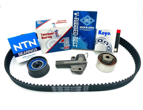 Imagen 1 de 1 de Kit Correa Tiempo Mitsubishi Panel L300 2.0 Inyeccion 123dts