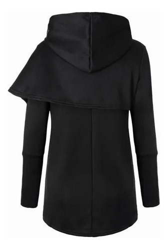 Sudadera Casual De Moda Dama Cruzada Con Capucha