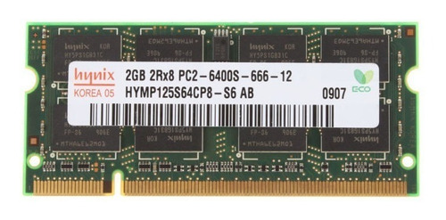 2gb Ddr2 Sodimm Pc2-6400 800mhz Computador Portatil Memoria