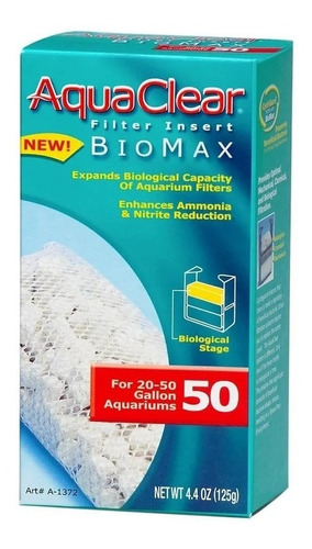 Aquaclear Repuesto Biomax Filtro 50 Biologico