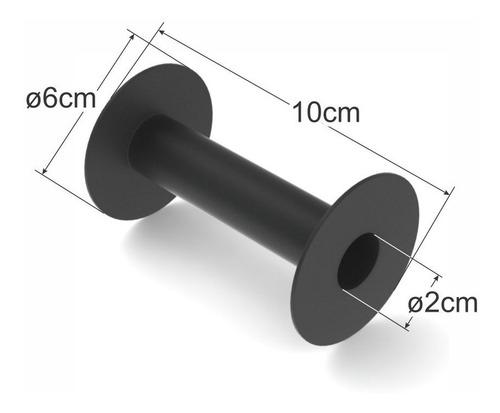 Imagem 3 de 3 de Carretel Para Fitas De Cetim, Barbantes - Kit C/ 20 Un