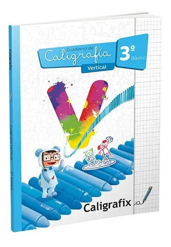 Imagen 1 de 3 de Caligrafia Vertical 3 Basico Caligrafix