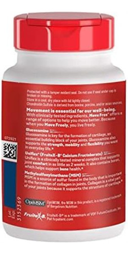 Move Free Advanced Glucosamina Condroitina Msm Suplemento De