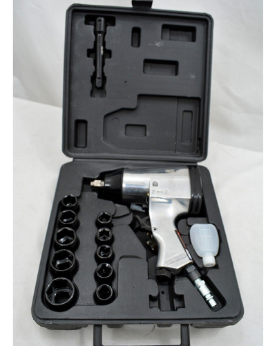 Imagen 6 de 7 de Kit Llave De Impacto Neumatica Semipro 1/2pul + Garantia
