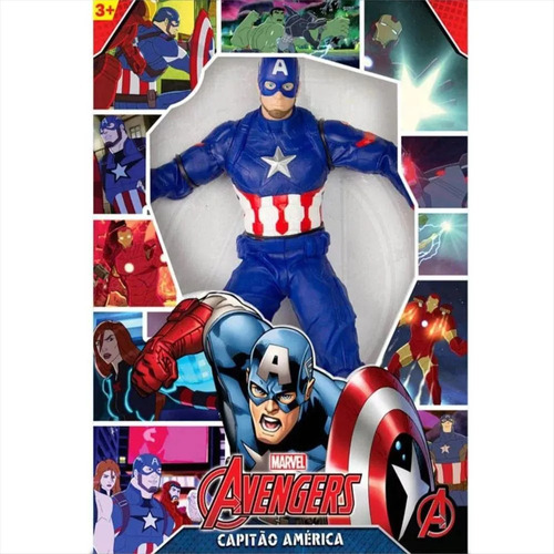 Mimo Super Heroes De Marvel Capitán América 50cm 