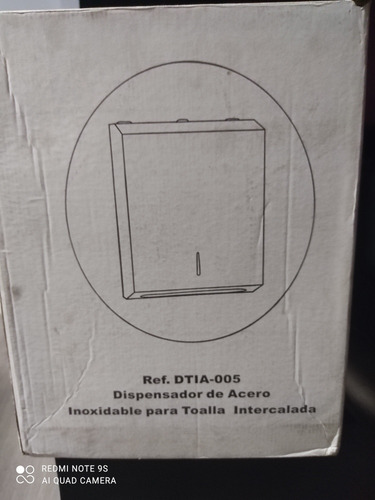 Dispensador De Toallas De Manos Intercaladas Brilux Inox