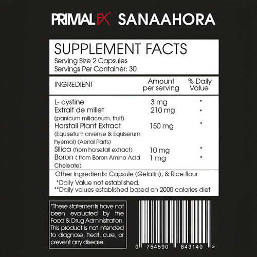 Primal Fx Innerx Detiene La Caída Del Cabello