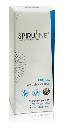 Spirulina Uroprost Spiruline 100 Caps Prostata Arandano Rojo