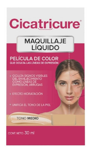 Cicatricure Maquillaje Líquido 30 Ml