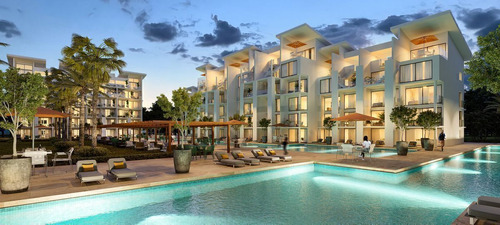 Apartamento De 2 Habitaciones En Cana Bay, Punta Cana/ Entre