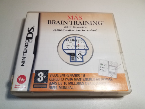 Juego Nintendo Ds Mas Brain Training - Europeo - Fisico