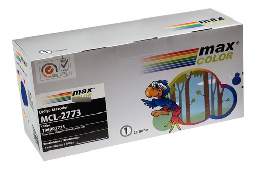 Toner Maxcolor Compatible Xerox Phaser 3020 106r02773 Febo