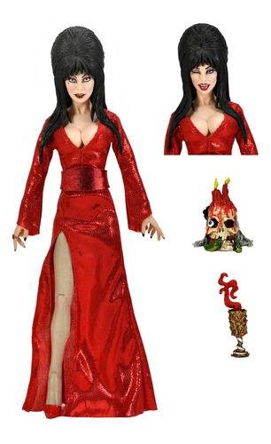 Neca - 8 Clothed Action Figure Red, Fright, And Boo-elvira