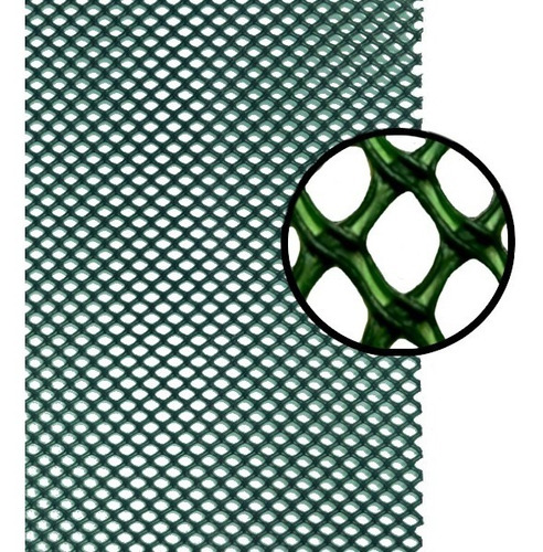 Imagen 1 de 5 de Polyhardware- A Malla Multiuso Rollo De 1x30m Color Verde