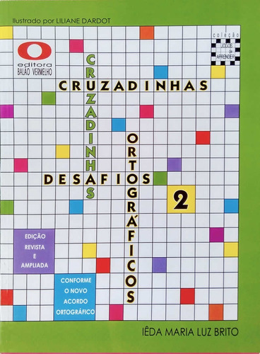 Cruzadinhas Desafios Ortográficos 2 Editora Balão Vermelho