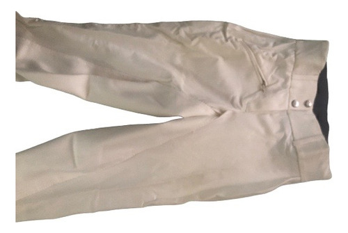 Breeches/pantalon De Montar Equitacion Para Mujer. Blanco.