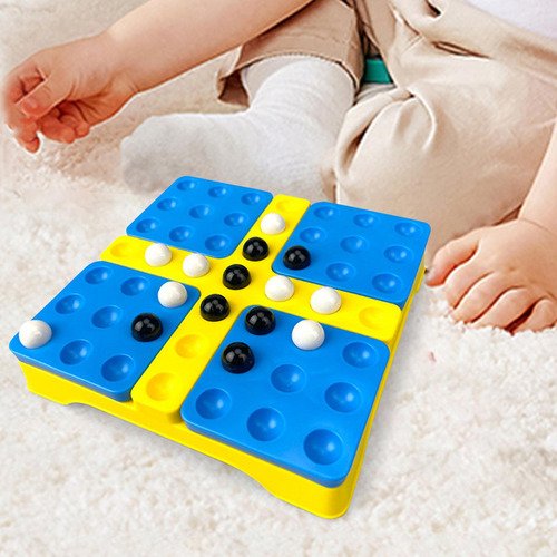 Juguete Montessori Giratorio Gomoku, Juego Estilo A