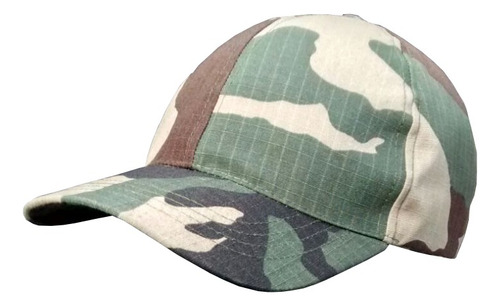 Gorra Camuflada Tipo Fórmula 1 Anti Desgarro De Seis Gajos 