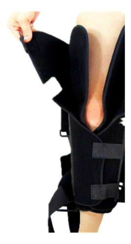 Rodillera Operatoria Graduada Inmovilizadora Tri-panel Color Negro Talla M