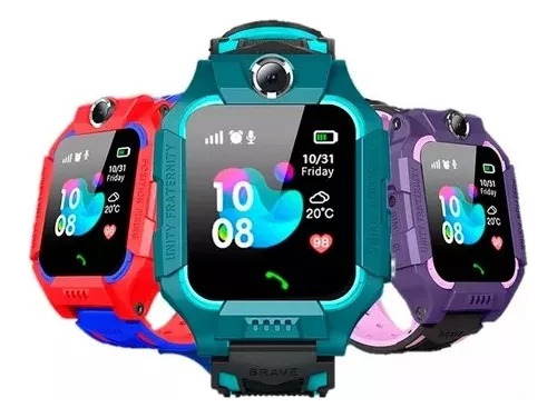 Smart Watch Niños Q19 Con Chip Llamadas, Rastreo Y Cámara