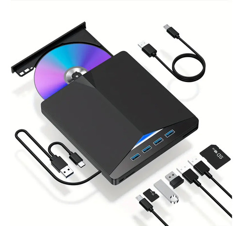 Lectora Y Grabadora De Dvd/cd/externa Usb 3.0 Cd/dvd