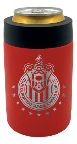 Porta Latas Botellas Cerveza Térmico Liga Mx Regalo 