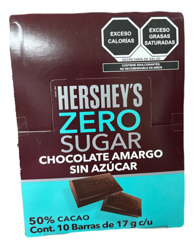 Chocolate Hersheys Zero Sugar 10pz