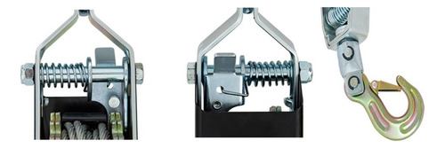 Malacate Manual Con Cable De Acero De 4 Ton 6mm X 3m