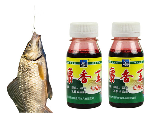 Garrafas Atraentes De 60 Ml* 2 De Peixe Concentrado Xinnuo