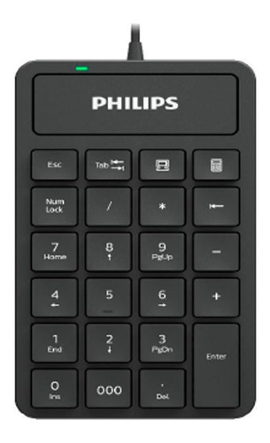 Teclado Numérico Philips K106 Usb Pc Numpad