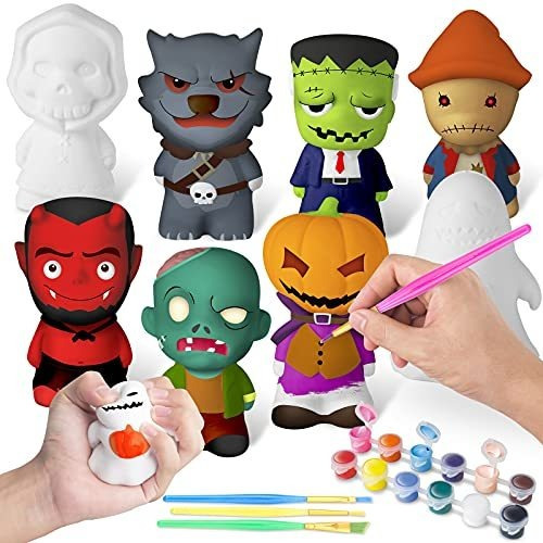 Juego De Artesanía De Halloween Para Niños - Arte Y7nkp