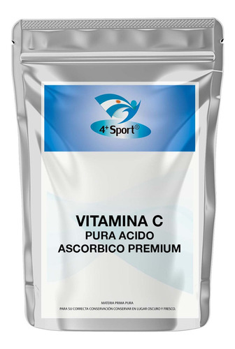 Vitamina C Ácido Ascórbico En Polvo 250 Gr Promo 4+