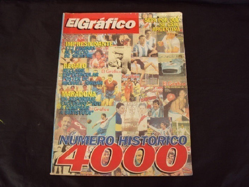 Revista El Grafico # 4000 - Edicion Especial
