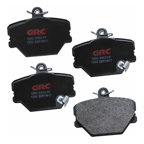 Balatas Delanteras Smart Fortwo 2011 Grc