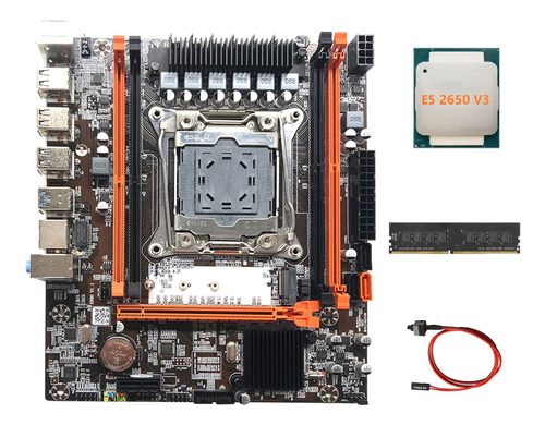 Placa Base X99h Lga2011-3 Compatible Con Placa Base De Compu