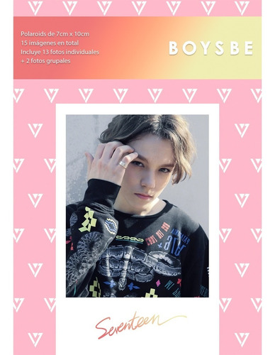 15 Polaroids Kpop Seventeen- Versión Boys Be - Got Store