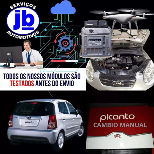 Central Injeção Kia Picanto 1.0 12v 2009 2010 2011 - Novo -
