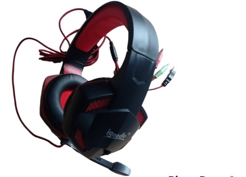 Audifono Gamer  X8 Rojo Y Azul