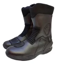 Comprar Botas Moto Ags Cuero Negro